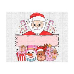 Christmas png, Santa claus PNG sublimation