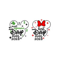 Most Expensive Day Ever, Family Vacation Svg, Magical Kingdom, Family Trip, Vacay Mode, Svg, Png Files For Cricut Sublim