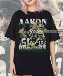 Aaron Rodgers Shirt, Vintage Style Aaron Rodgers Football Shirt, Aaron Rodgers Bootleg Shirt, American Football Shirt, F