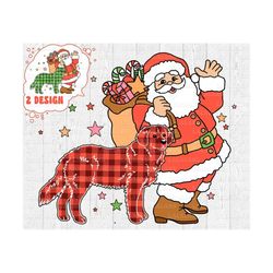 love dog christmas PNG,Golden Retriever Dog, Retro Christmas png, Christmas png, santa claus Png, Christmas Sublimation