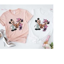 Mickey and Minnie Halloween Shirt, Disney Halloween Shirt,Fall Best Day Ever Mouse Ears, Halloween Spooky  Shirt, Disney