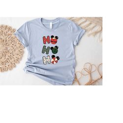 Ho Ho Ho Disney Christmas shirt, Ho Ho Ho Shirt, Ho Ho Ho Disney, Disney Hoodies