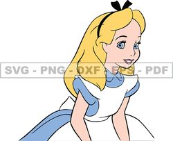 Alice in Wonderland Svg, Alice Svg, Cartoon Customs SVG, EPS, PNG, DXF 56