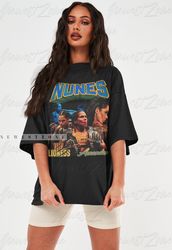 Amanda Nunes T-Shirt Brazilian Professional Fighter Fans Vintage Graphic Tee Championship Featherweight Unisex Retro Swe