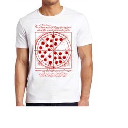 Vitruvian Pizza Leonardo da Vinci Spider Tom Movie Meme Shirt Funny  Style Aesthetic Unisex Gamer Cult Music Gift Tee T