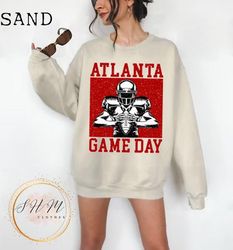 Atlanta Braves sweatshirt, Atlanta game day crewneck, Unisex Heavy Blend