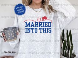Buffalo Bills Married Into This Crewneck Sweatshirt-1