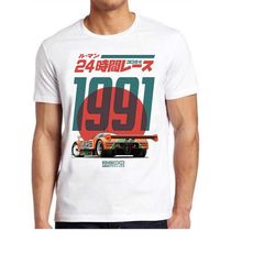 RX7 JDM Car Japanese 787B Anniversary 30th Le Mans Retro Unisex Cartoon Anime Manga Top Cool Gift Tee T Shirt 1121