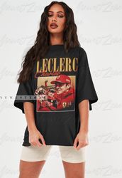 Charles Leclerc Homage Tshirt Driver Racing Championship Formula Racing Shirt Monaco Design Graphic Tee Sweatshirt Hoodi