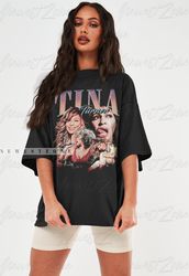 Tina Queen of Rock n Roll Shirt Actress Movie Legend Fans Homage T-shirt 90s Vintage Sweatshirt Bootleg Graphic Tee Hood