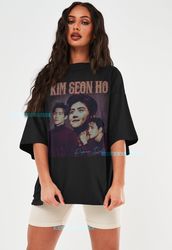 Vintage Kim Seon Ho Shirt Merchandise Bootleg Movie Television Series South Korean Tshirt ClassicRetro Graphic Unisex Sw