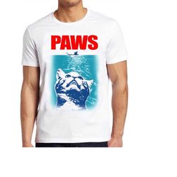 Paws T Shirt Cat Kitten Funny Parody Cool Gift Tee 277