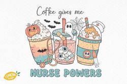 Halloween Spooky Nurse PNG Sublimation