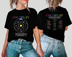 Coldplay World Tour 2023 Shirt, Coldplay Tour Both Sides Shirt, Music Of The Spheres, Coldplay Shirt, Coldplay Music, Co