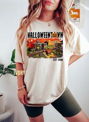 Comfort Colors Halloween Town Shirt, Halloweentown shirt, Halloween Party Shirt, Halloween Sweatshirt, Halloween Town Fa