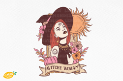 Halloween Witchy Woman PNG Sublimation