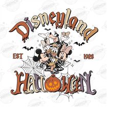 Mouse And Friends Halloween Png, Trick Or Treat Png, Spooky Vibes Png, Boo Png, Fall, Png Files For Sublimation, Spooky
