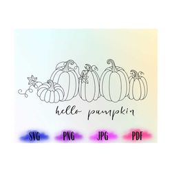 hello pumpkin svg, fall shirt svg, thanksgiving gift, halloween svg, Halloween Shirt SVG, Halloween Movie Svg, Cricut Fi