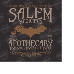The Salem Apothecary png, Salem Witch png, Salem Witches png, Salem png, Halloween png, Halloween Witches png
