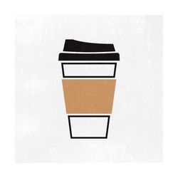 Coffee Cup Svg Coffee to Go Svg Coffee Cup Silhouette Svg Coffee Svg Coffee Cup Png Latte Svg for Cricut Svg for Silhoue