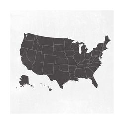 USA map svg - USA Country and states map - American states - USA states outline, svg, png, jpg, eps, dxf, studio.3 Insta