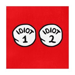 Idiot 1 Idiot 2 svg files, svg, eps, png, dxf. Instant download.