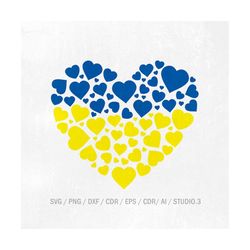 Ukraine svg, We Stand with Ukraine, No War, Love svg, png, jpg, eps, dxf, studio.3 Cut, Clipart, Instant Download.