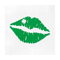 St patricks day svg, Distressed Kiss svg, Lips Kiss SVG Circut, St patricks day shirt svg, png, jpg, eps, dxf, studio.3.