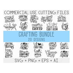 Crafting SVG Bundle, funny crafting shirt svg, Crafting Shirt svg, Crafting Quote, Craft Room, Sewing Svg, Crafting SVG,