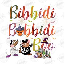 Bibbidi Bobbidi Boo Halloween Png, Jaq And Gus Halloween Png, Halloween Pumpkin Png, Dis-Ney Cinderella, Dis-Ney Hallowe