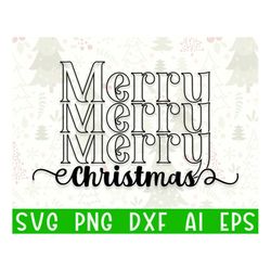 Merry Christmas SVG, Christmas Shirt Svg, Funny Christmas Svg, Christmas Svg, Winter svg, Svg cut files for Cricut, Silh