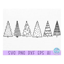 Christmas Tree SVG, Christmas Svg bundle, Pine Tree svg, Xmas, dfx, Clipart ,Cut File, svg files for Cricut, Silhouette,