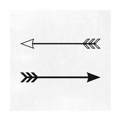 Arrow SVG, Straight arrows svg cut files - tribal cricut files - arrow silhouette - Straight arrows clipart files - svg,