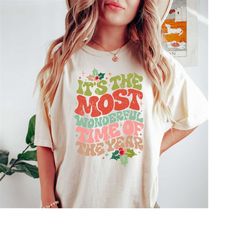 The Most Wonderful Time of the Year Christmas Shirt, Christmas Tshirt, Christmas Shirts for Women, Ladies Christmas Shir