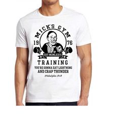 Micks's Gym Boxer Boxing Gloves Meme Gift Funny Tee Style Unisex Gamer Rocky Movie Music Top Mens Womens Adult Tee T Shi
