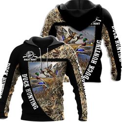 Duck Hunting 3D All Over Print | Hoodie | Unisex | Full Size | Adult | Colorful | HT4980