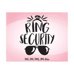 ring security svg, wedding svg, ring bearer svg, ring boy iron on, ring security shirt design, cricut, silhouette, ring