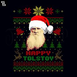 Leo Tolstoy Happy Tolstoy PNG, Christmas PNG Download