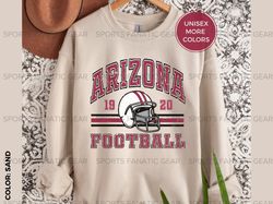 Arizona Cardinals Crewneck Sweatshirt, Trendy Vintage Retro Style NFL Football Shirt for Game Day