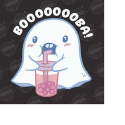 Ghost Halloween Png, Little Ghost Ice Coffee Png, Cute Spooky Coffee Png, Stay Spooky Pocket Png, Funny Ghost Png, Hallo