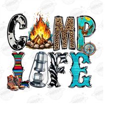 Camp Life PNG File, Camp PNG, Camping Design PNG, Leopard, Camp Life Png, Camping Png, Sublimation Designs Downloads,Dig