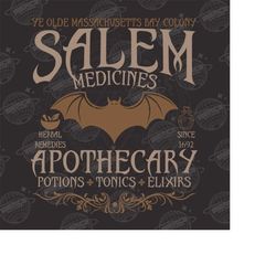 The Salem Apothecary png, Salem Witch png, Salem Witches png, Salem png, Halloween png, Halloween Witches png