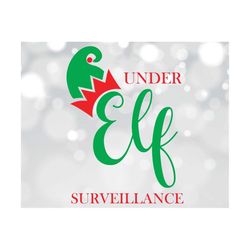 Elf surveillance SVG, Elf cam dxf, Xmas Cut file, Elf Clipart, Christmas SVG, Christmas Cut File, Cricut, Silhouette, Ch