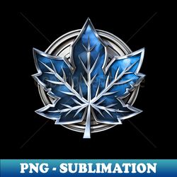 Maple Leaf 3D Badge - High-Quality Sublimation Digital Download