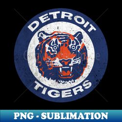 Detroit Tigers Sublimation PNG - High-Quality Digital Download for Custom Apparel