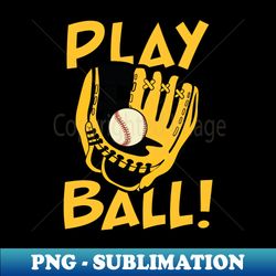 play ball - sports ball vaporwave sublimation png digital download