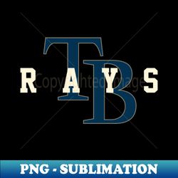 Tampa Bay Rays Sublimation File - High-Quality Transparent PNG - Create Unique Apparel with Buck Tee Originals