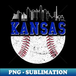 Kansas Strong Vintage Pride - Sublimation PNG Digital Download - Show Your Kansas Pride with Vintage Style