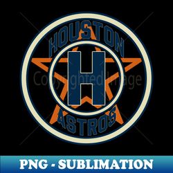 Houston Astros Sublimation Design - High-Resolution PNG Transparent Digital Download - Show Your Team Spirit in Style