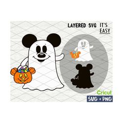 Ghost Halloween SVG, Cricut svg, Clipart, Layered SVG, Files for Cricut, Cut files, Silhouette, T Shirt svg png, Ghost s